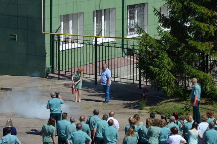 В Смоленской таможне «тушили» пожар