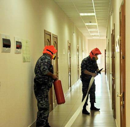 В Смоленской таможне «тушили» пожар