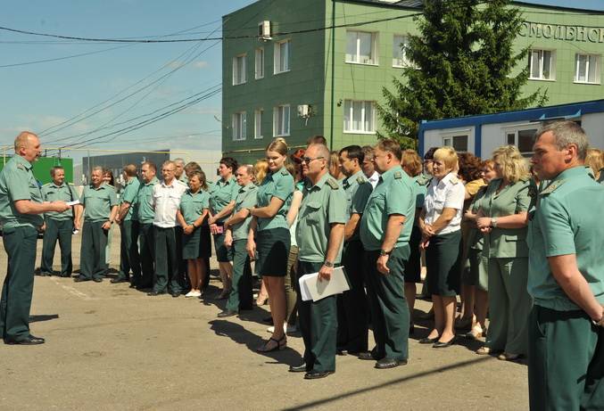 В Смоленской таможне «тушили» пожар