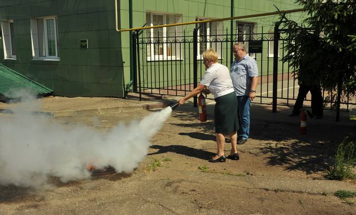 В Смоленской таможне «тушили» пожар